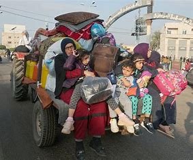 معاناة الناس في غزة