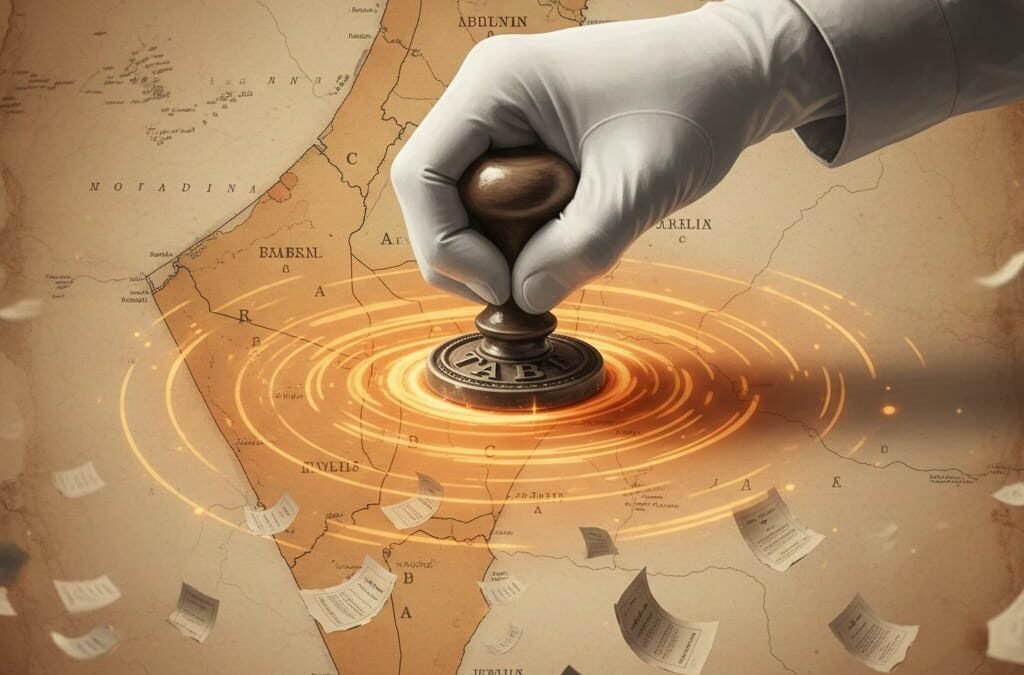 الإحتلال الإسرائيل يعيد رسم خارطة الضفة الغربية تحت ستار قانوني بمسمى “وحدة الطابو”